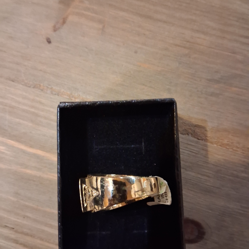 Gold and Silver Statement Ring - image 5
